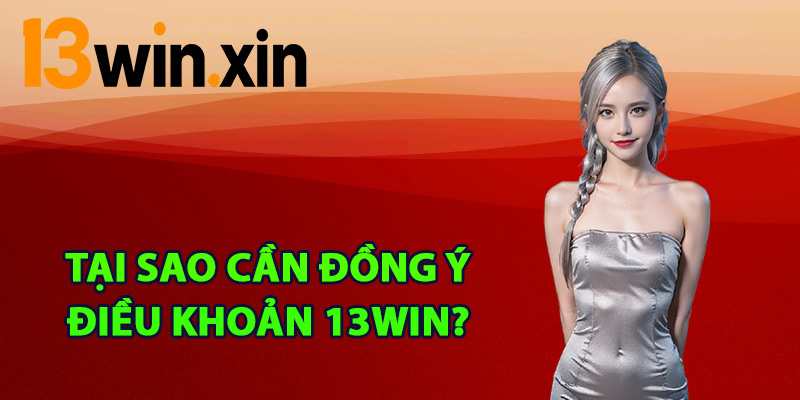 Tại sao cần đồng ý điều khoản 13win?